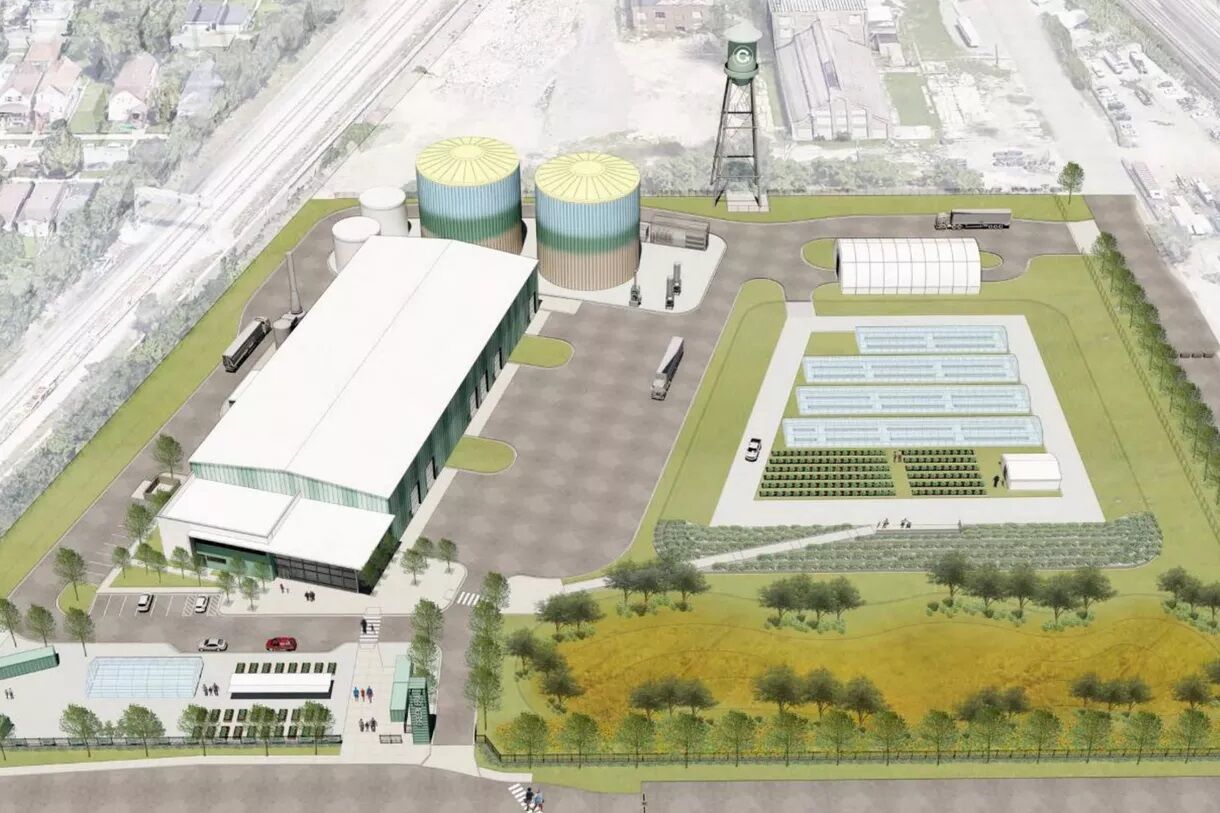 Pritzker unveils urban farm, renewable energy site coming to Chicago